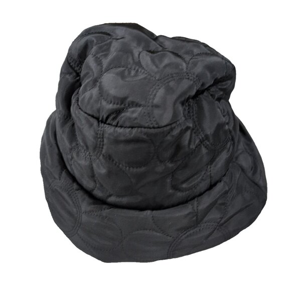 Lack of Color Puffer Bucket Hat - Black - New -‎ Small/Medium main image 5